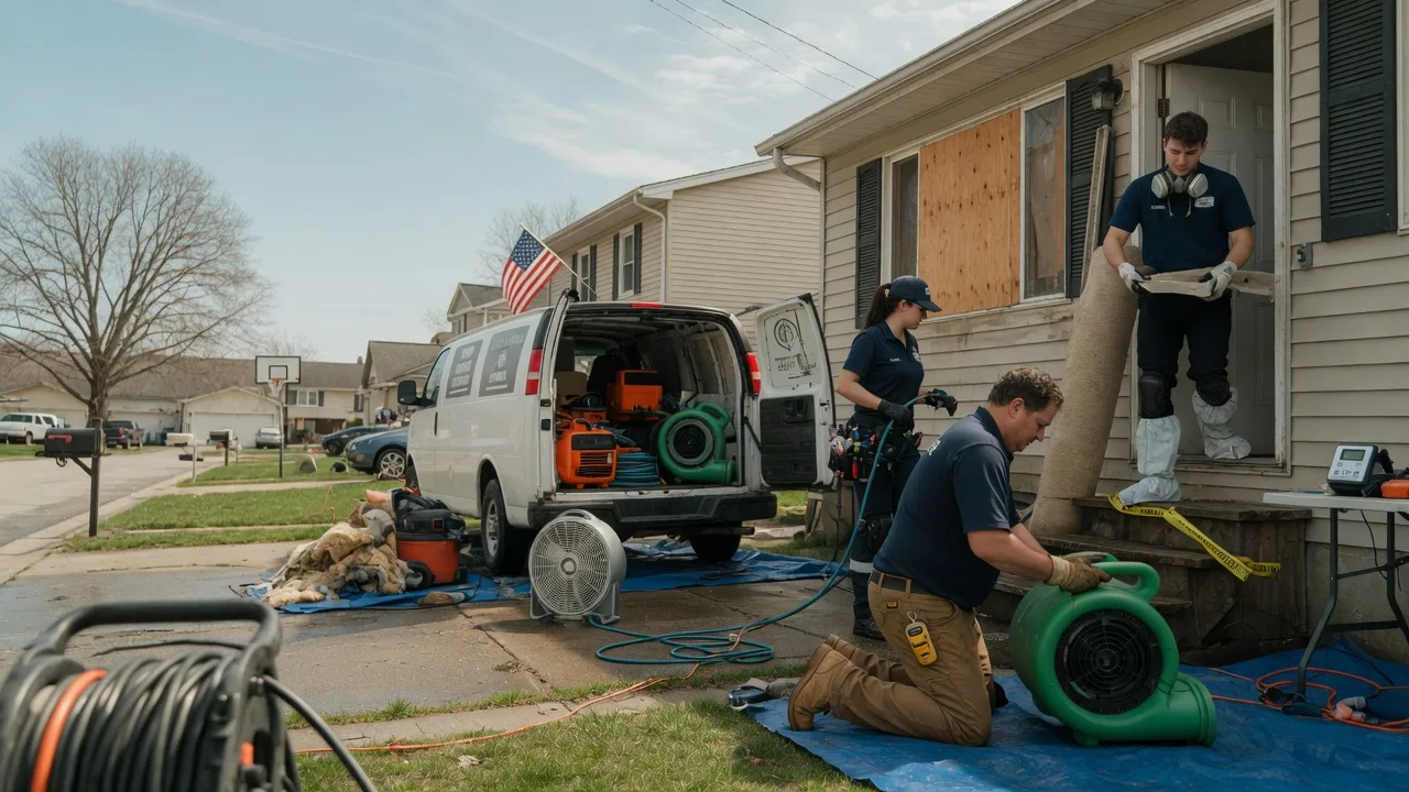 Water Damage Restoration in Neenah, WI near me